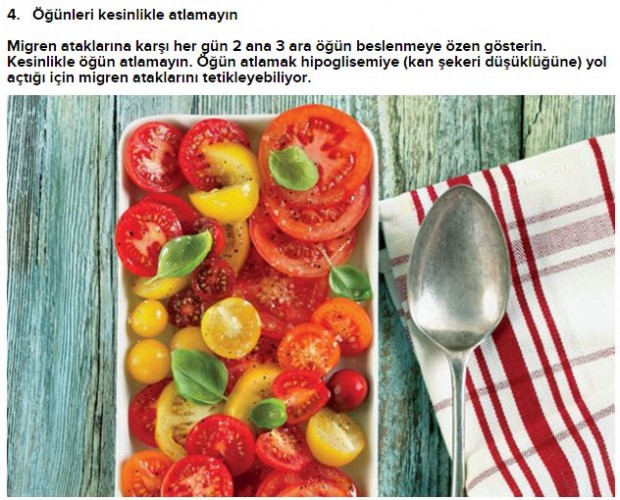 Migren ağrısı hastaların günlük yaşantısını aksatacak kadar sık ve şiddetli olabiliyor. Hayatı adeta kabusa dönüştüren şiddetli baş ağrılarını önlemek içinse öncelikle ağrı kesicilerden medet ummamak ve uyku düzeninden şaşmamak gerekiyor.İşte Migren ağrılarından korunmanın 10 yolu, devam etmek için fotoğrafın üzerine tıklayın