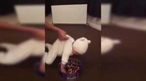 Babasına emanet edilen bebeğin dramı