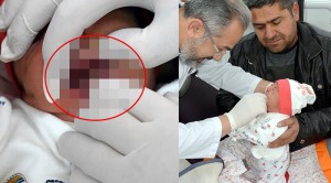 Esmanur bebek böyle doğdu!
