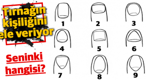 Tırnağın kişiliğini ele veriyor