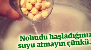 Nohut suyunun şaşırtan faydası