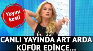Müge Anlı, küfür edilince yayını kesti