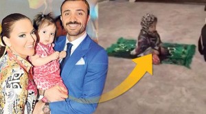 Demet Akalın’ın çocuğu Hira namaz kılıyor