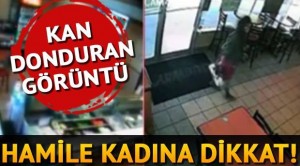 Bebeğini restoran tuvaletinde doğurup kaçtı