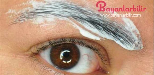 Kalın kaşlar için kaşlara yumurta sarısı sürmek