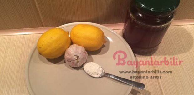 Bütün vücudu iyileştiren en etkili karışım bal limon karbonat sarımsak