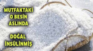 Doğal İnsülin Meğer Mutfağımızda Duruyormuş